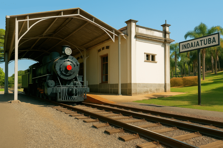 Museu Ferroviário de Indaiatuba resgata a história das ferrovias e da antiga estação da cidade.