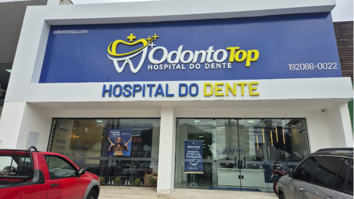 Imagem da fachada da Clinica de odontologia Odontotop em Indaiatuba